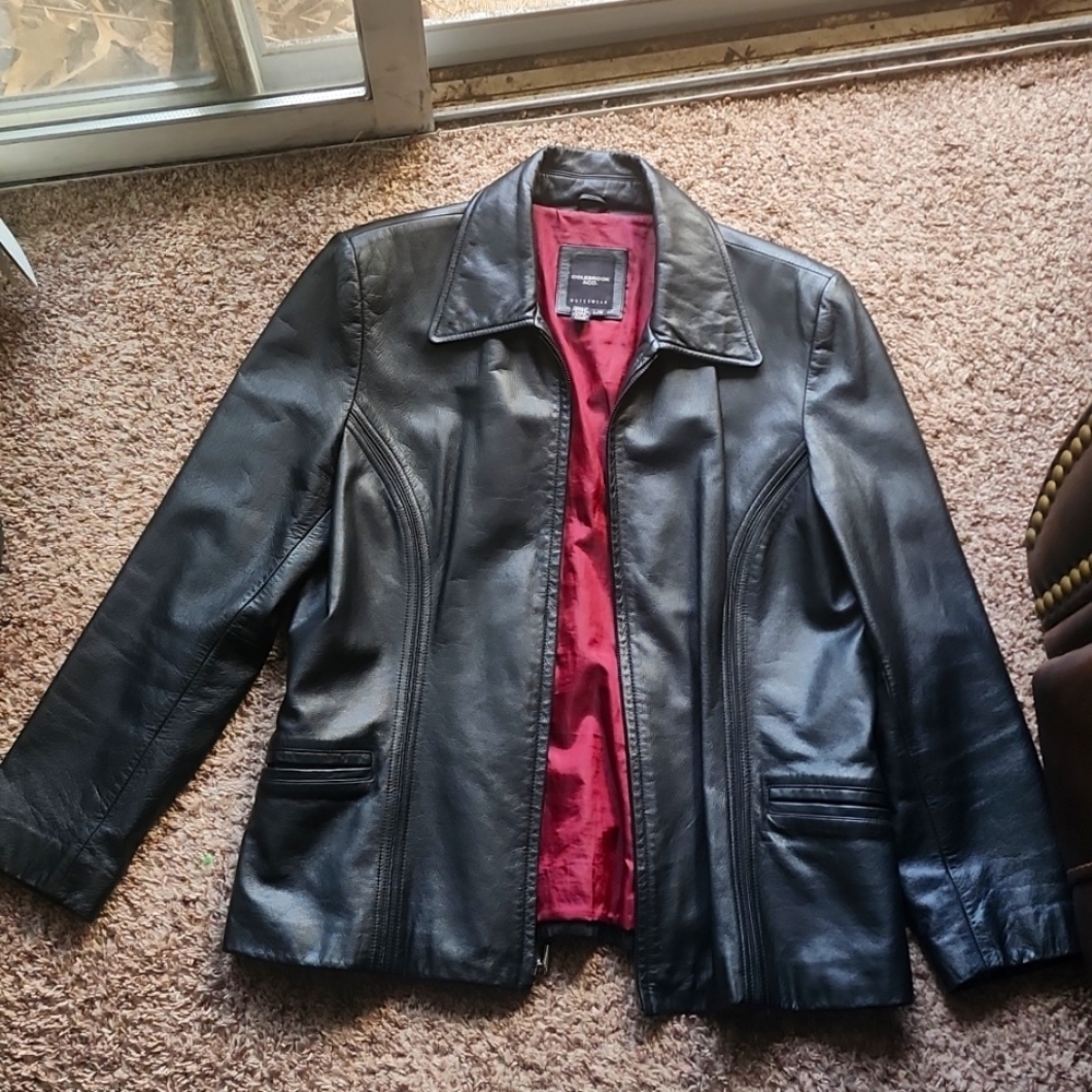 Leather jacket
